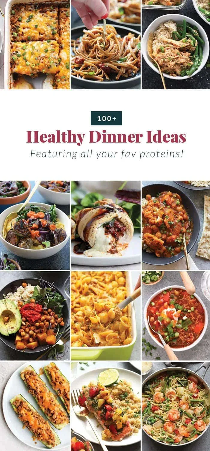 100 Healthy Dinner Ideas: Easy & Quick Family Meals