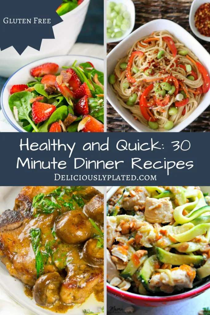 Simple 30 minute healthy dinner recipes for Busy Nights