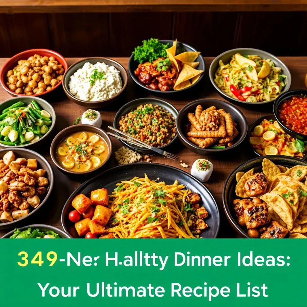 349 New Healthy Dinner Ideas: Your Ultimate Recipe List