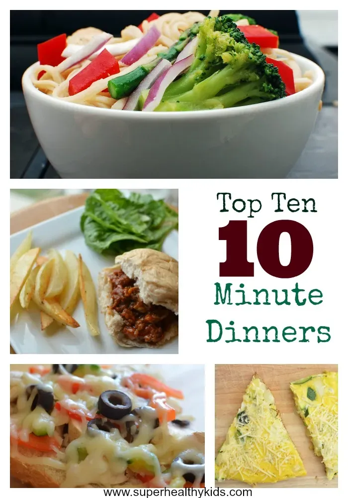 Ditch the Takeout: Real 10 Minute Healthy Dinner is Possible