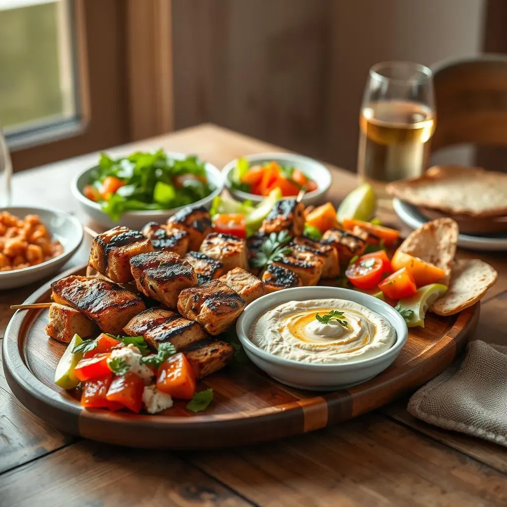 GuiltFree Healthy Dinner Pick Up: Greek/Middle Eastern Delights and Portion Control