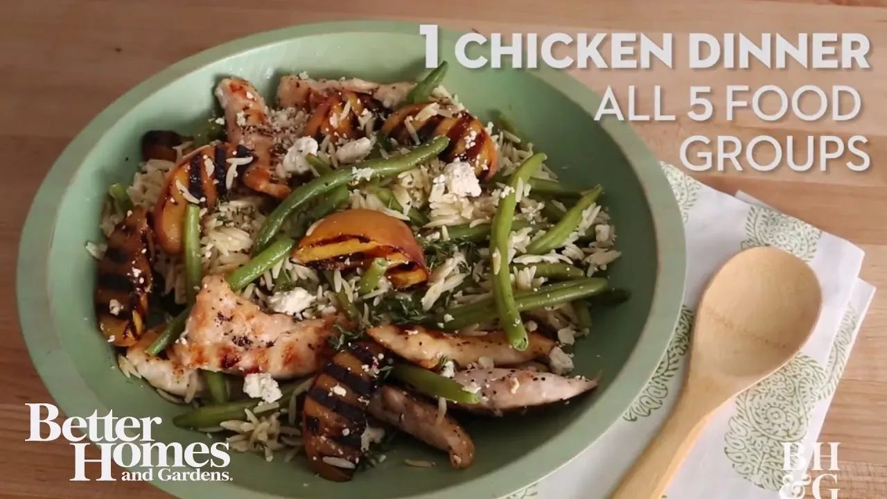 Quick healthy dinner with all 5 food groups recipes