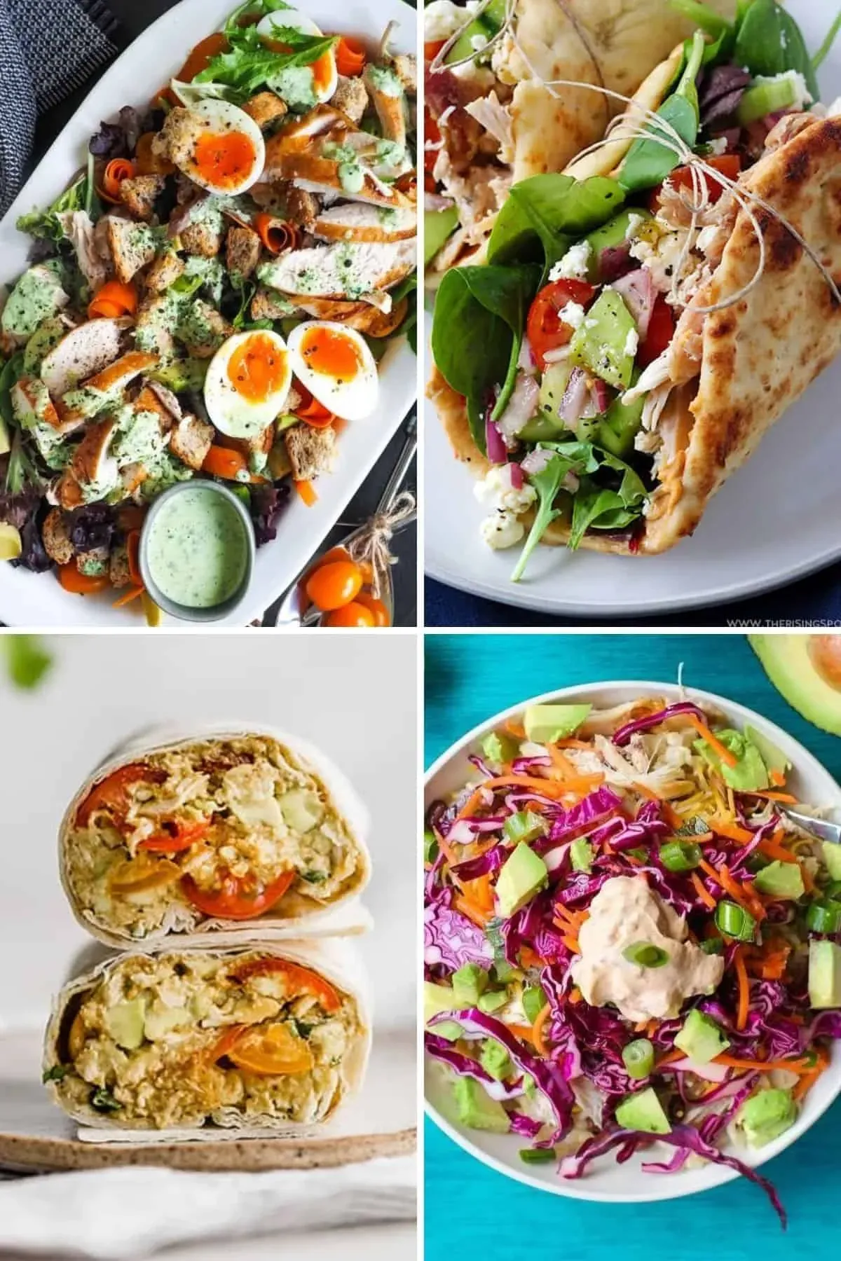 Quick & Easy healthy dinner with rotisserie chicken