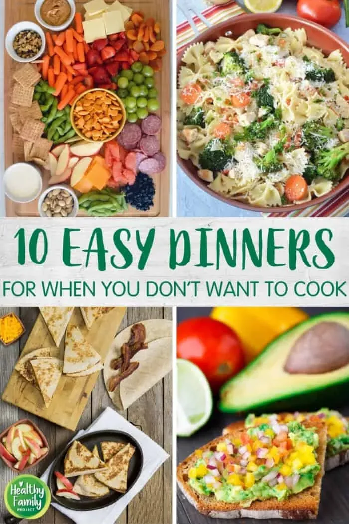 Amazing healthy dinner you don't have to cook