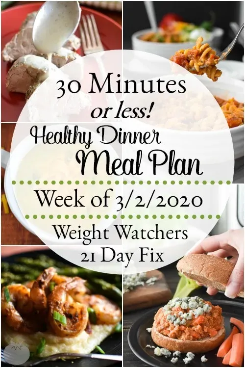 Best healthy meals 30 minutes or less for busy nights