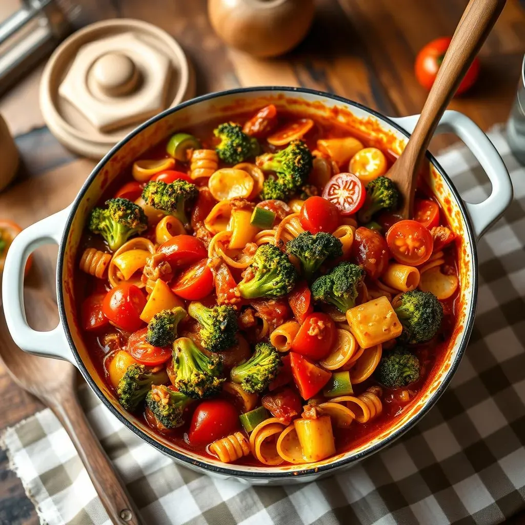 OnePot Vegetarian Pasta: A Flavorful and Fast Meal
