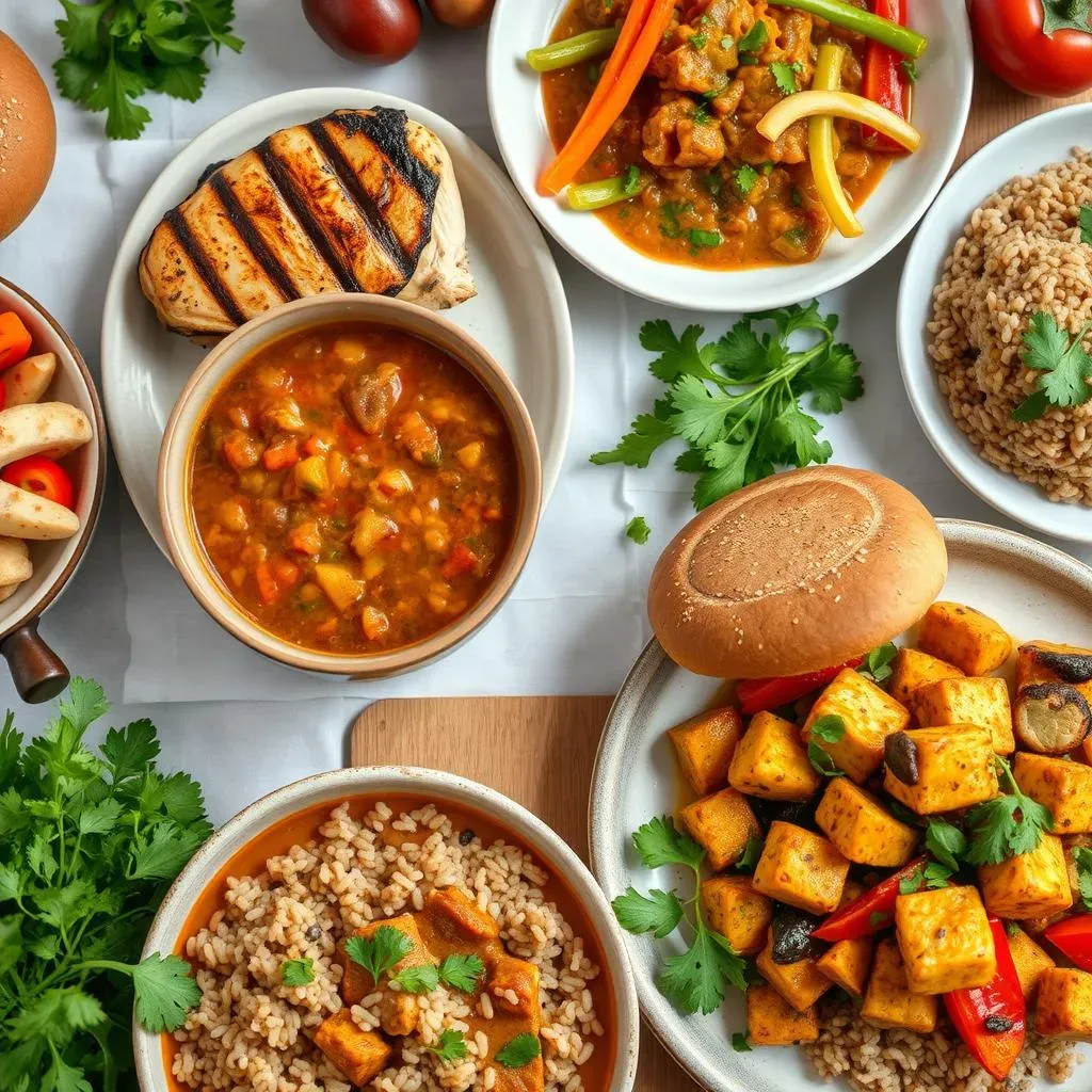Poultry and Vegetarian Heart Healthy Dinner Options