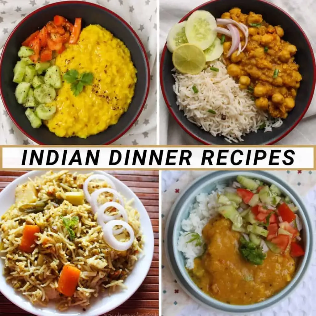 Quick Fixes: Easy Healthy Vegetarian Indian Dinner Recipes