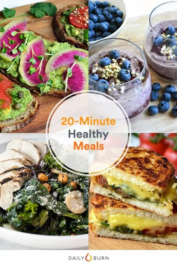 Quick Wins: Healthy Meals 20 Minutes to Make Tonight