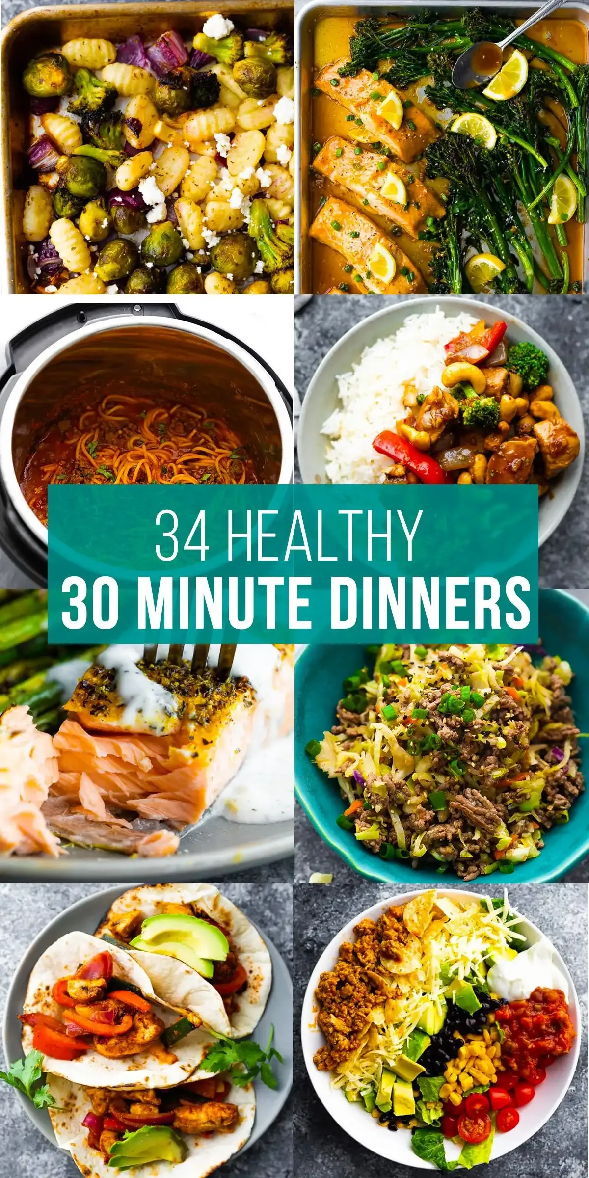 Savory 30 Minute Healthy Dinner Ideas: Bowls, StirFries, and More