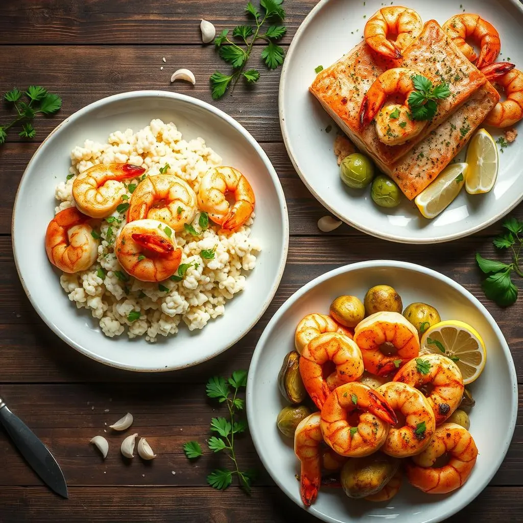 Seafood Sensations: No Carb Fish and Shrimp Dinners