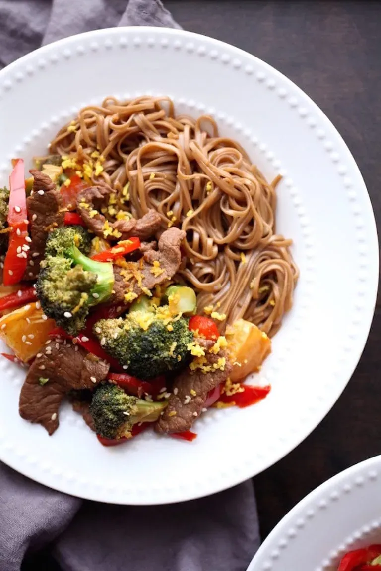 Seafood & Veggie Yum Healthy Dinner Bowls