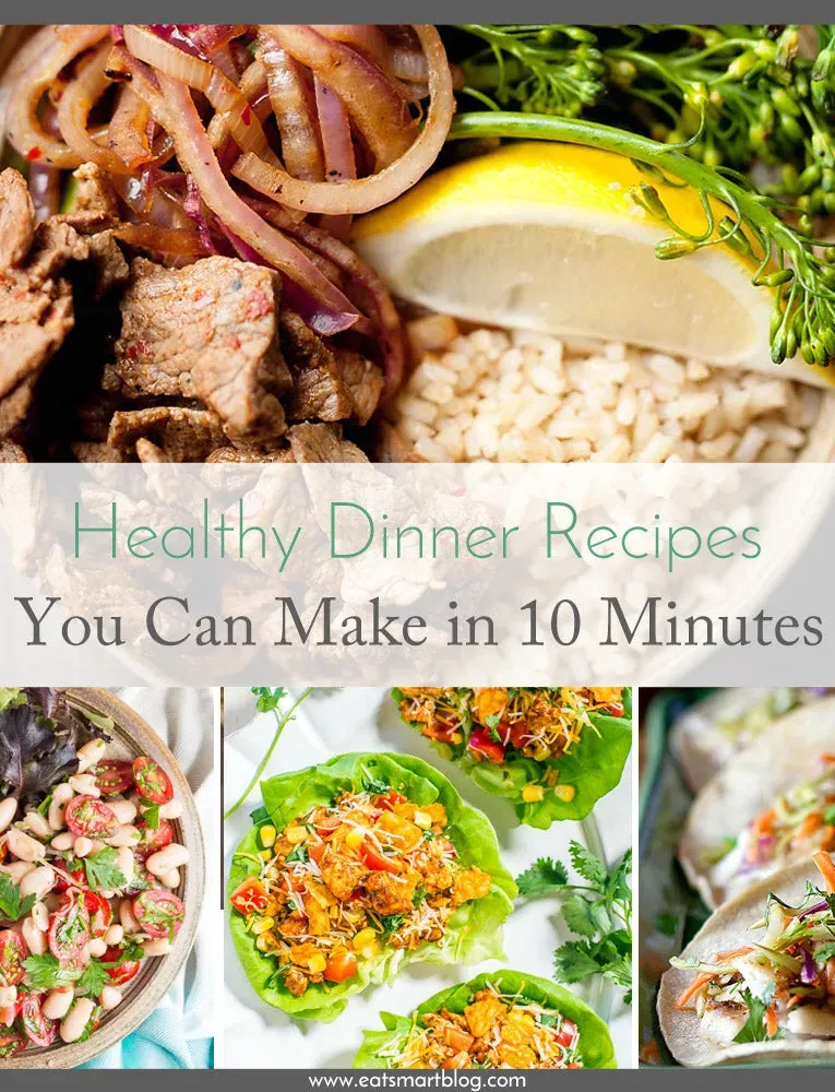 Stop Stressing: Healthy Dinner in 10 Minutes is Real