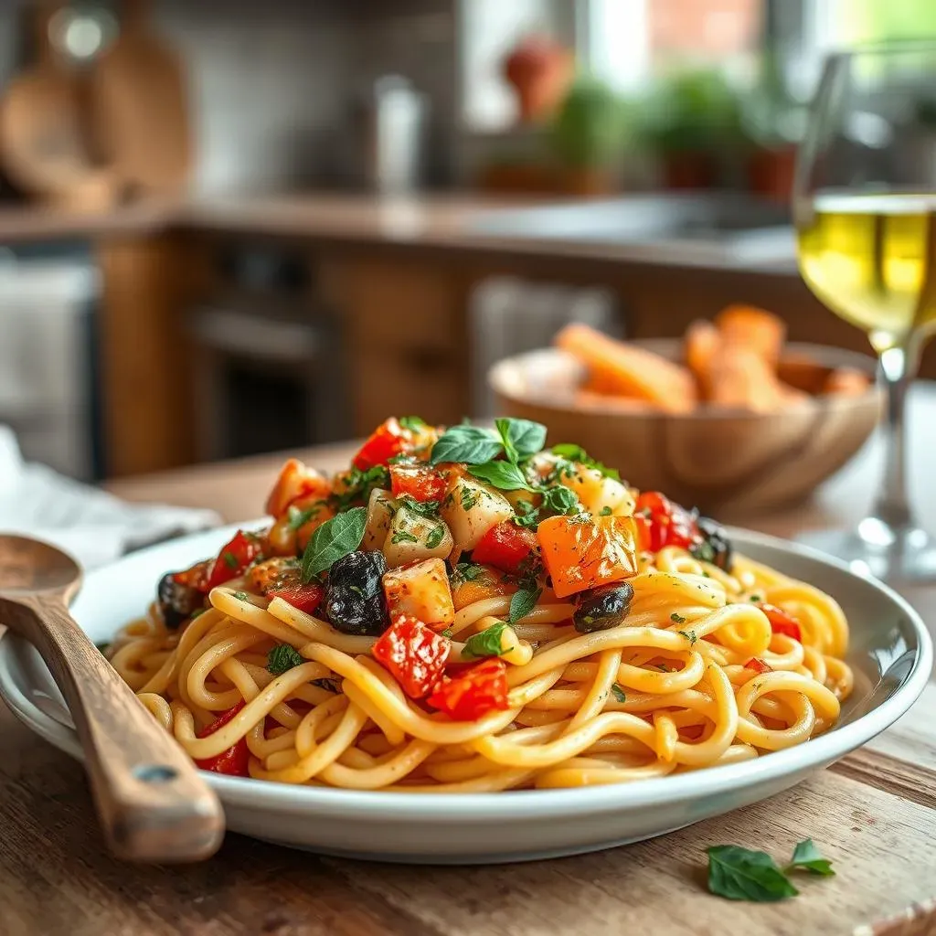 Substituting Ingredients for a Healthier Pasta Dinner