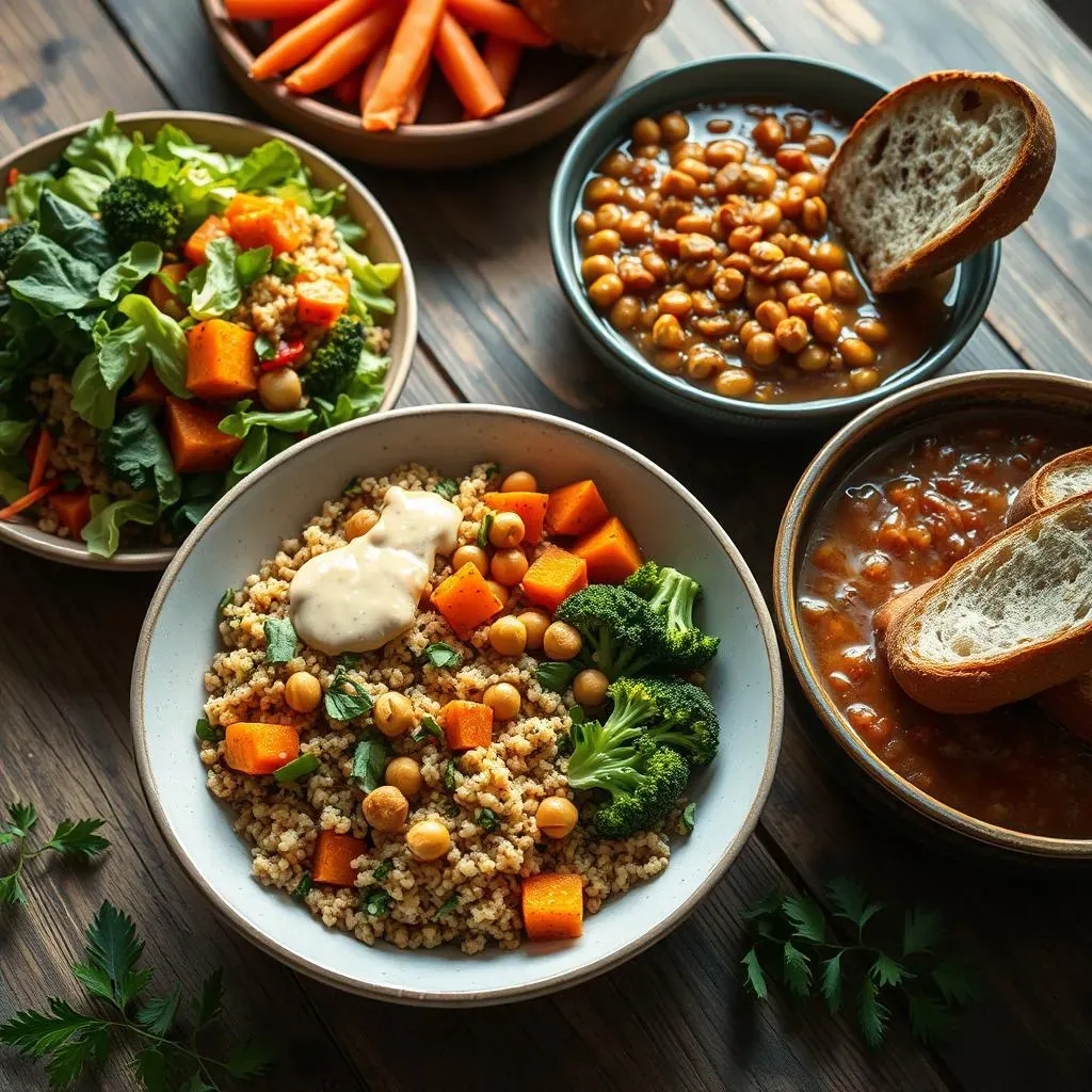 Vegetarian & Vegan Filling Healthy Dinner Recipes