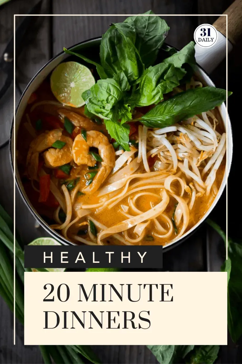 Why You Can Make a Healthy Dinner in 20 Minutes