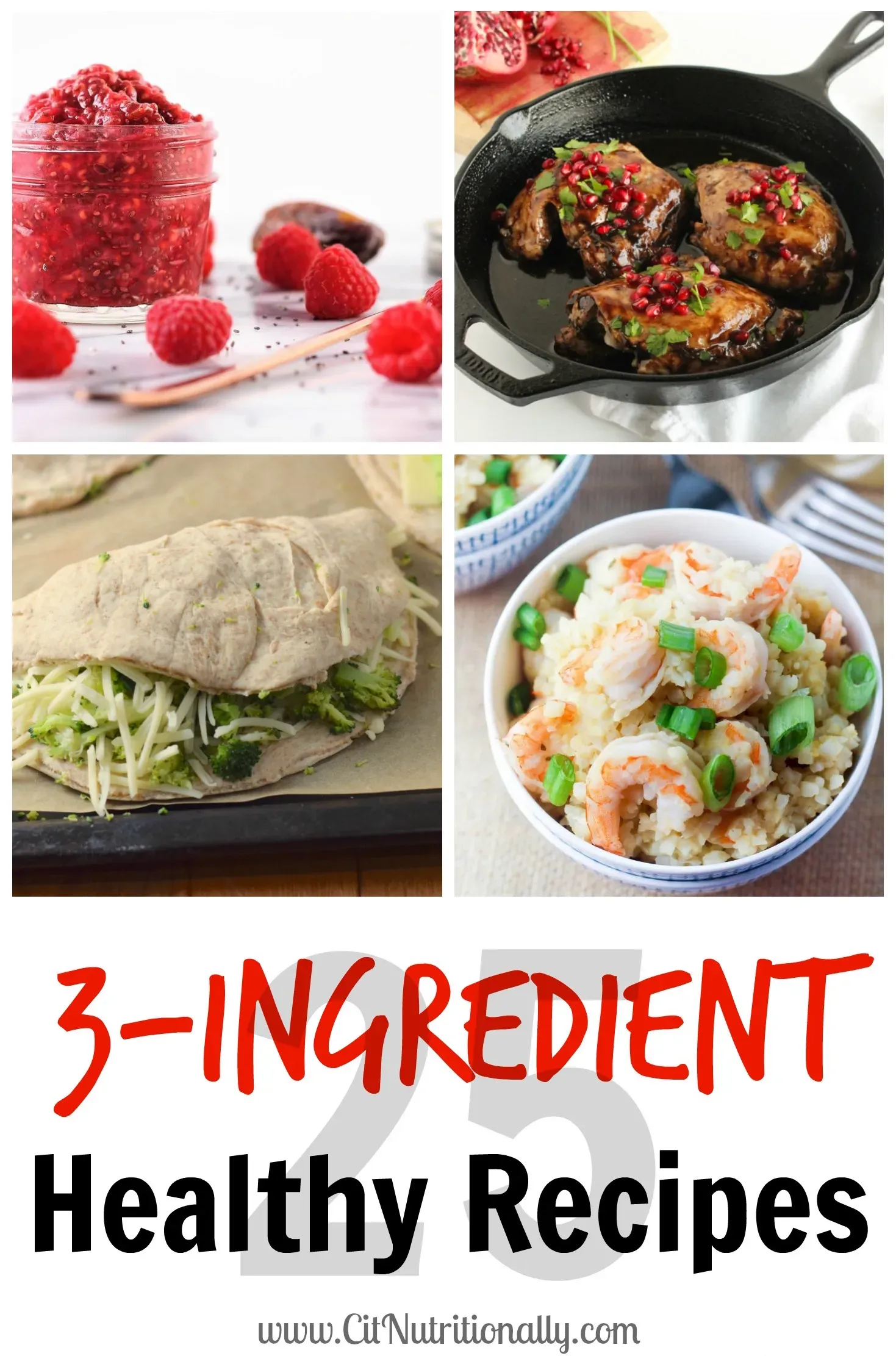 Your GoTo List of Healthy Meals 3 Ingredients Ideas